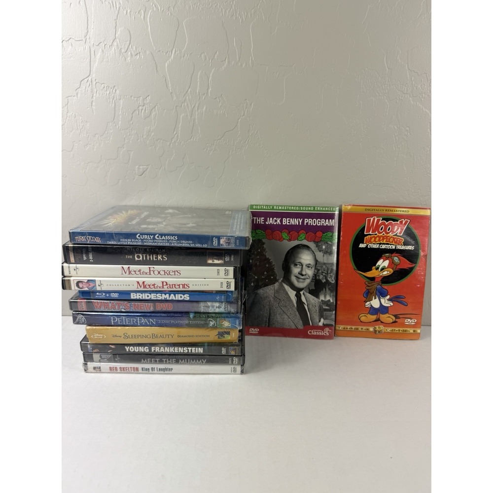 Lot of 13 random DVDs modern and vintage some sealed